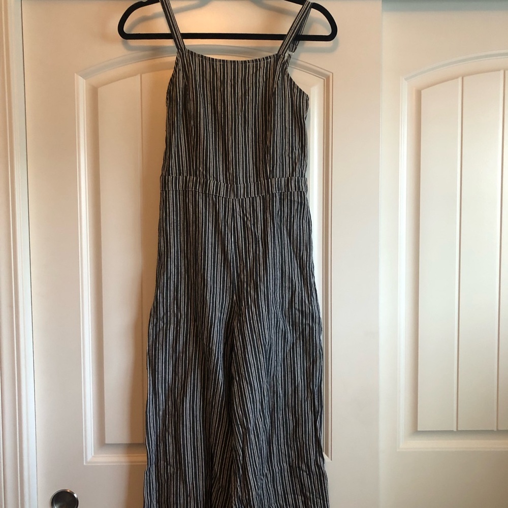 Striped Jumpsuit